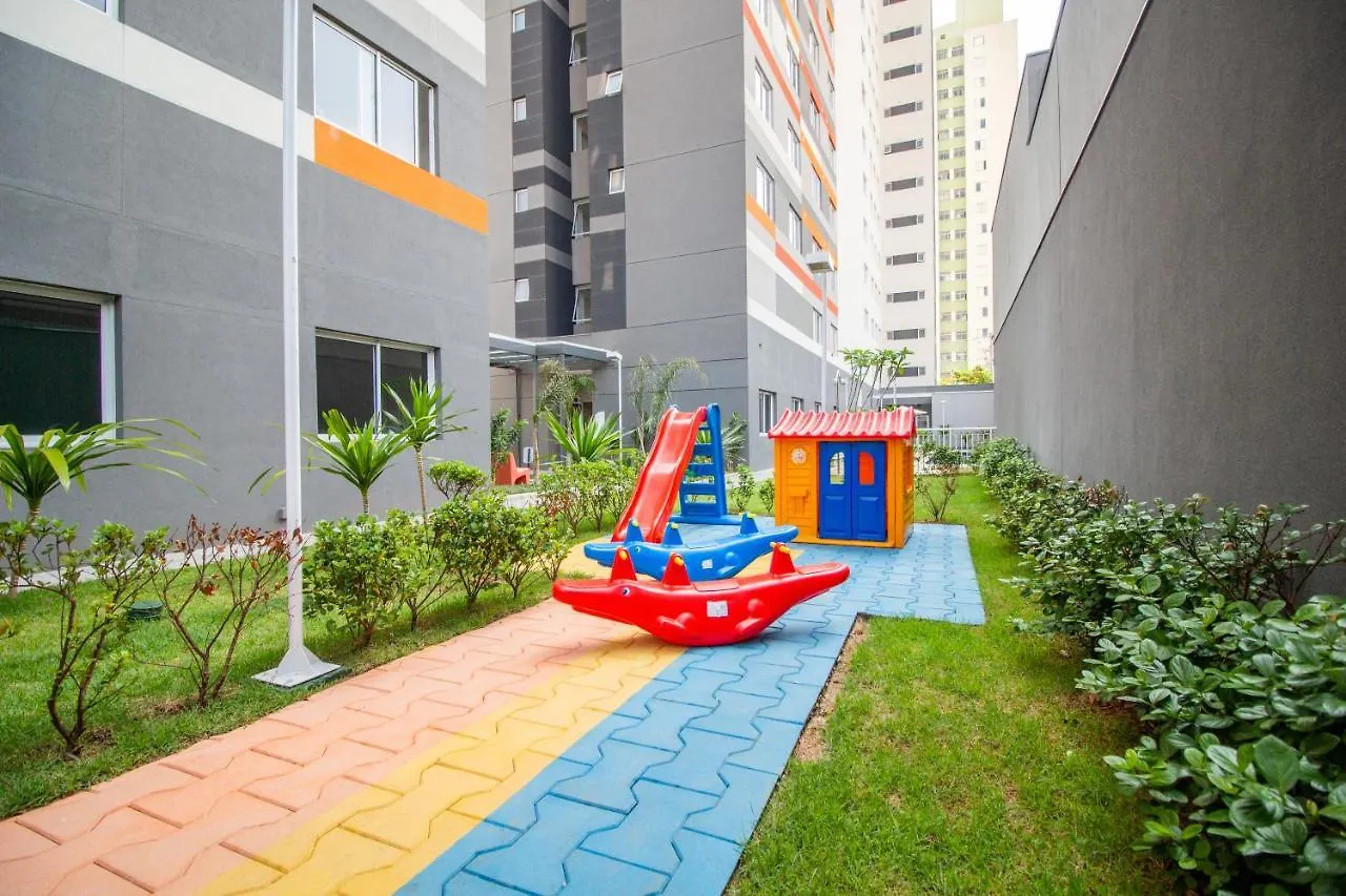 Apartment Santorini Studio No Bras Com Piscina/Metro Bras Sao Paulo