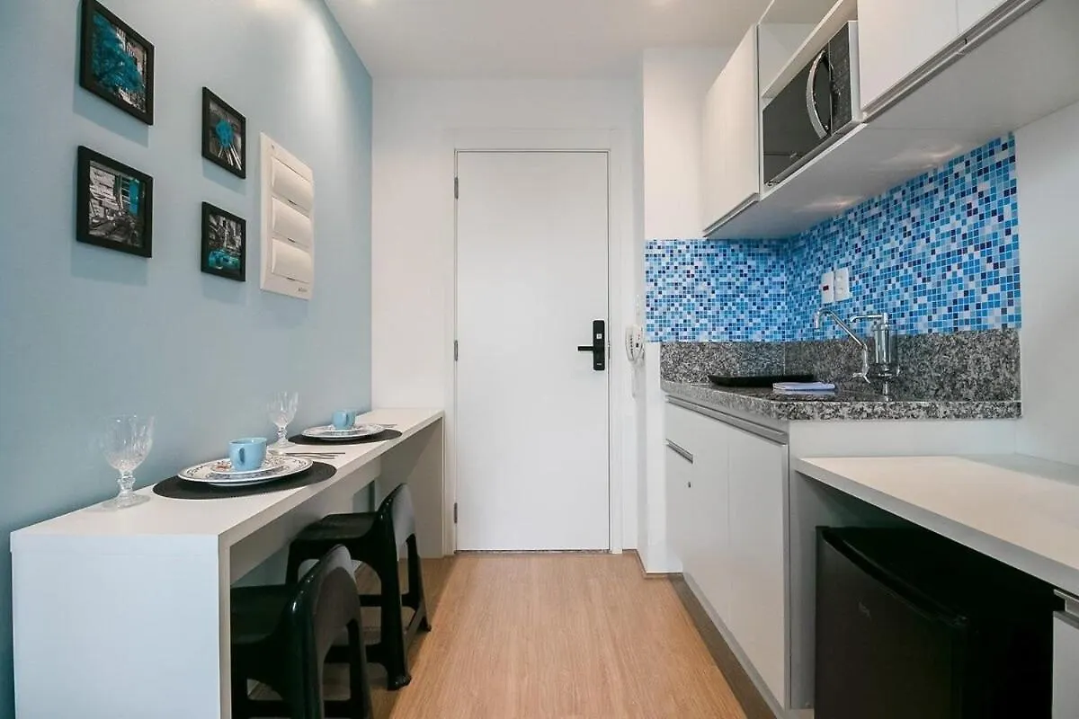 Santorini Studio No Bras Com Piscina/Metro Bras Sao Paulo Brazil