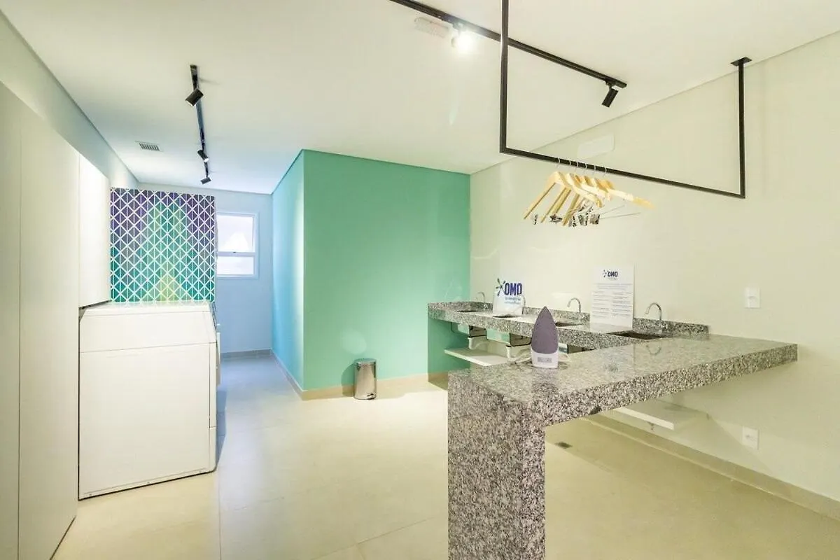 Santorini Studio No Bras Com Piscina/Metro Bras Sao Paulo Apartment
